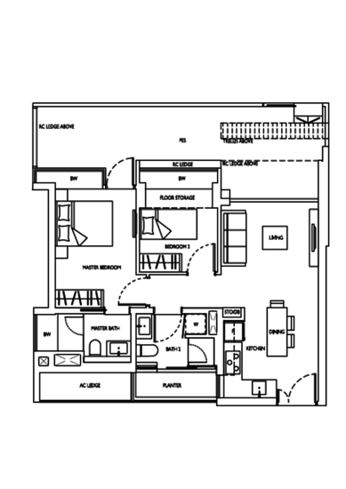 D'Nest - Floor Plan