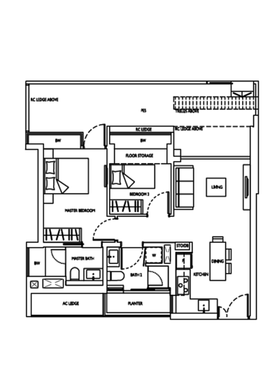 D'Nest - Floor Plan