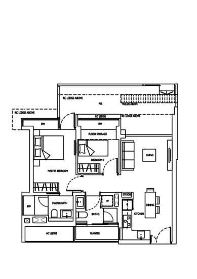 D'Nest - Floor Plan