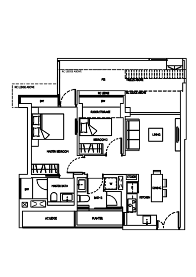 D'Nest - Floor Plan