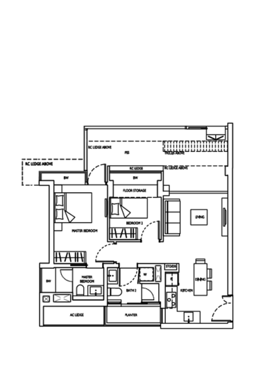 D'Nest - Floor Plan