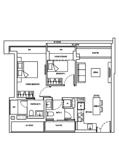 D'Nest - Floor Plan