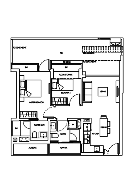 D'Nest, 131 Pasir Ris Grove, 3 Bedrooms, 1,270 sqft, Condominium For Sale, by Liza Xu, 500230610 - PropertyGuru.com.sg