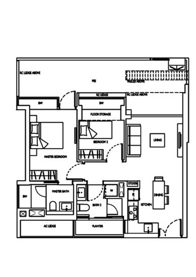 D'Nest - Floor Plan