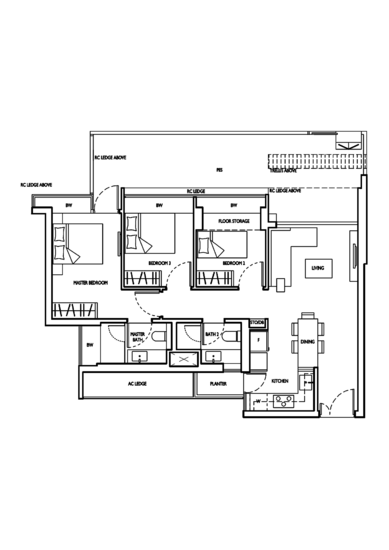 D'Nest - Floor Plan