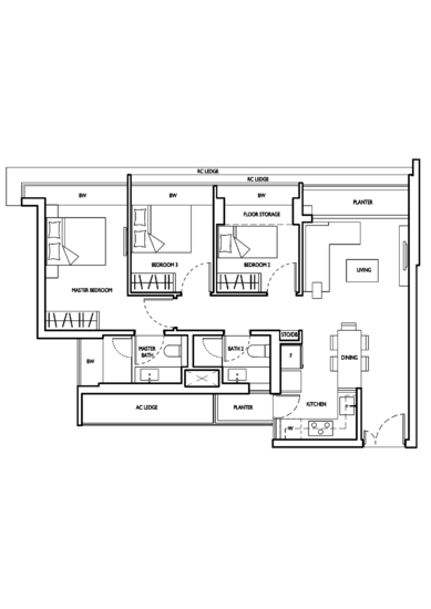 D'Nest - Floor Plan