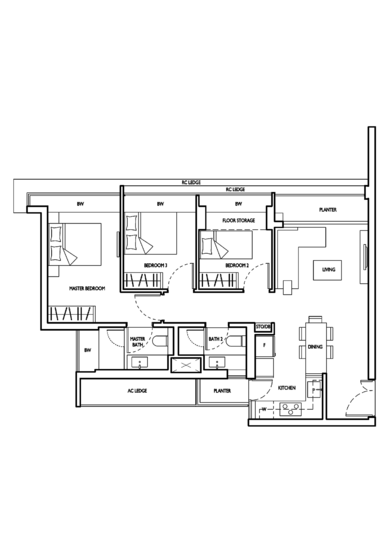 D'Nest - Floor Plan