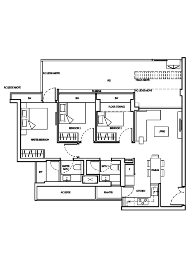 D'Nest - Floor Plan