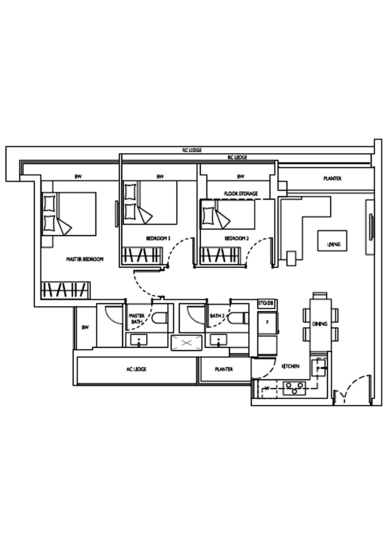 D'Nest - Floor Plan