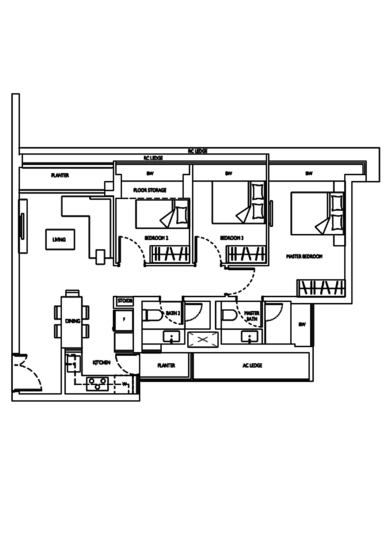 D'Nest - Floor Plan
