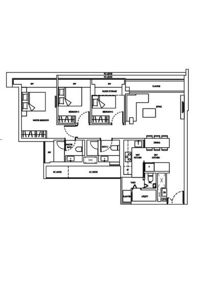 D'Nest - Floor Plan