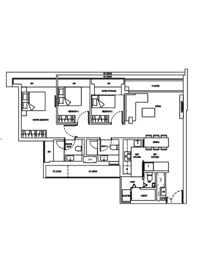 D'Nest - Floor Plan