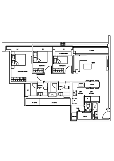 D'Nest - Floor Plan