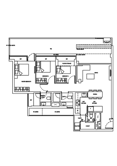 D'Nest - Floor Plan