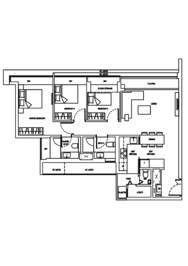 D'Nest - Floor Plan