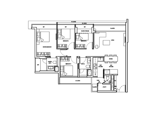 D'Nest - Floor Plan