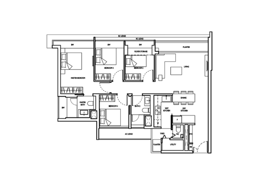 D'Nest - Floor Plan