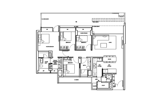 D'Nest - Floor Plan