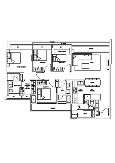 D'Nest - Floor Plan
