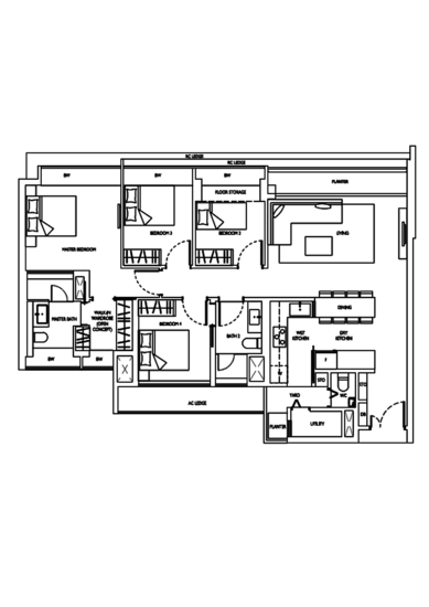 D'Nest - Floor Plan