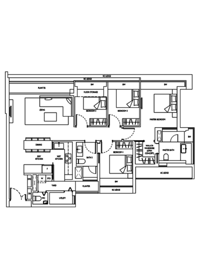 D'Nest - Floor Plan