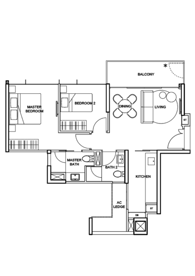 The Tembusu - Floor Plan