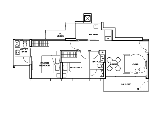 The Tembusu - Floor Plan