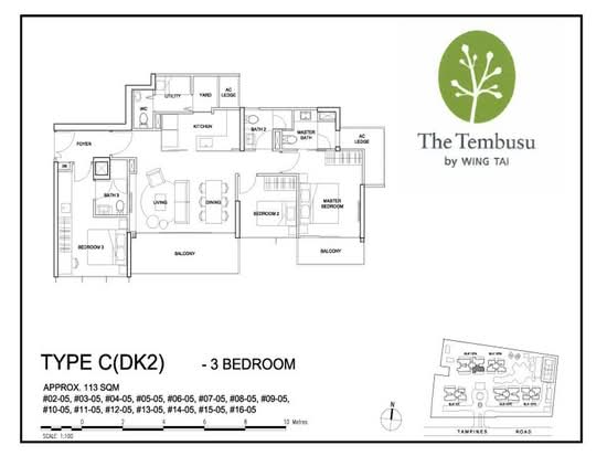 The Tembusu - Floor Plan