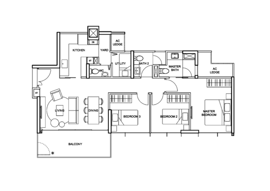 The Tembusu - Floor Plan