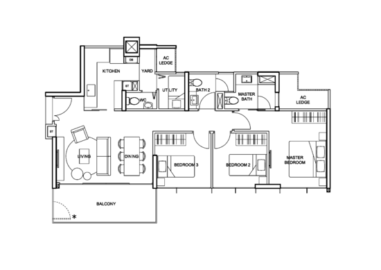 The Tembusu - Floor Plan