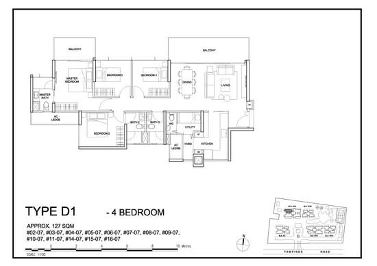 The Tembusu - Floor Plan