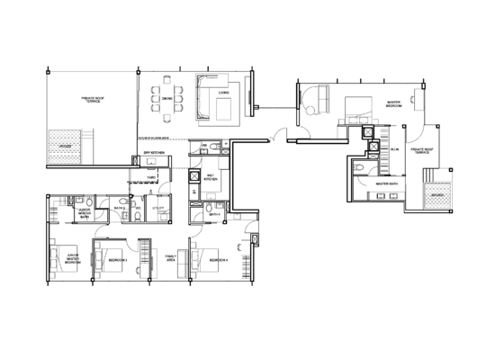 The Tembusu - Floor Plan