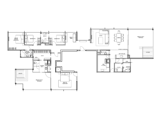 The Tembusu - Floor Plan