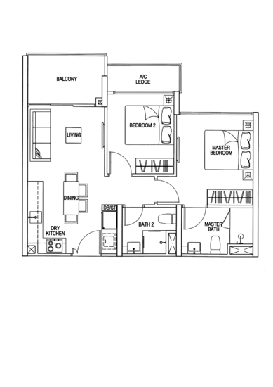 Sant Ritz - Floor Plan