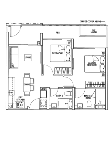 Sant Ritz - Floor Plan