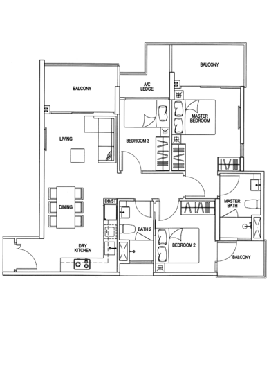 Sant Ritz - Floor Plan