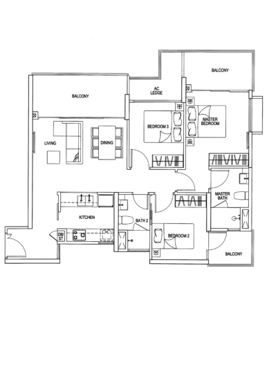 Sant Ritz - Floor Plan