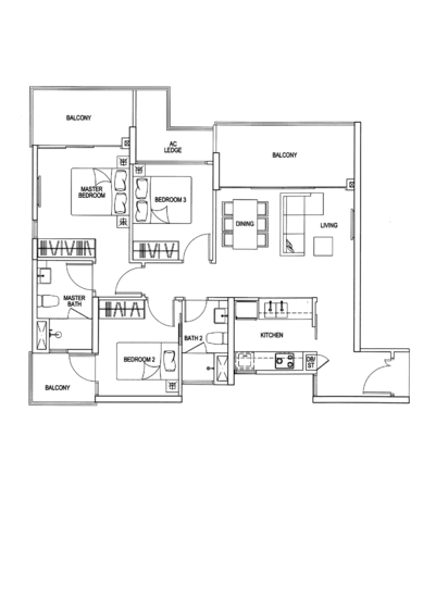 Sant Ritz - Floor Plan
