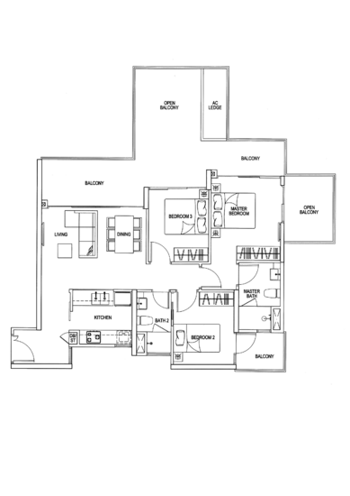 Sant Ritz - Floor Plan