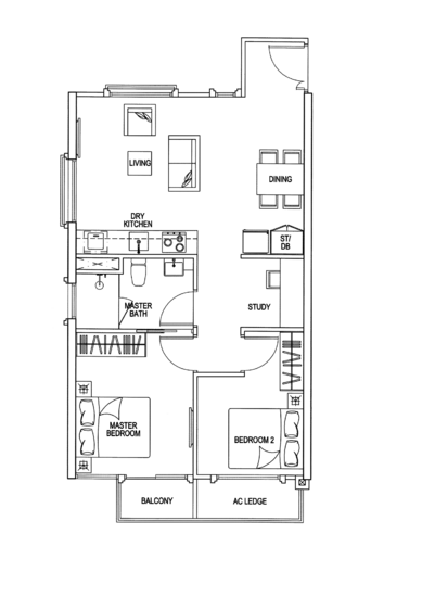 Sant Ritz - Floor Plan