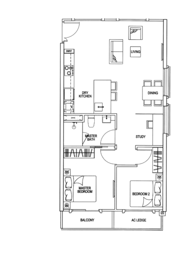 Sant Ritz - Floor Plan