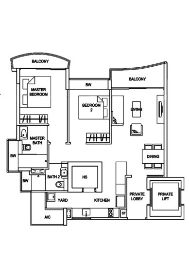 Hallmark Residences - Floor Plan