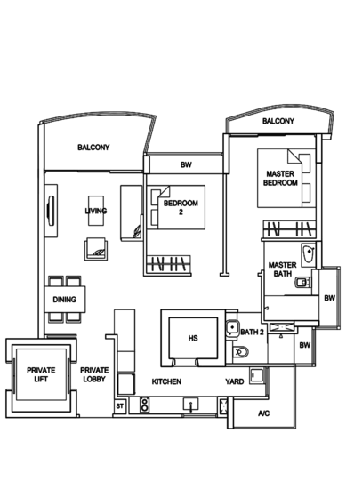 Hallmark Residences - Floor Plan