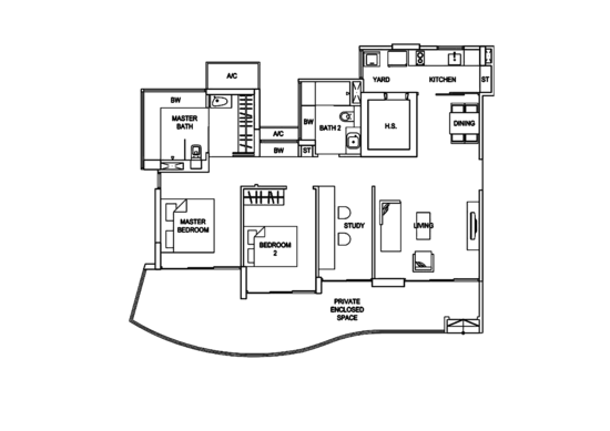 Hallmark Residences - Floor Plan