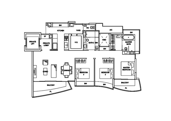 Hallmark Residences - Floor Plan