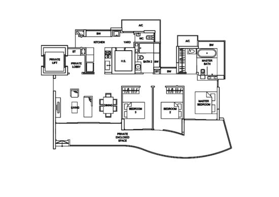 Hallmark Residences - Floor Plan