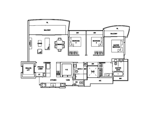 Hallmark Residences - Floor Plan