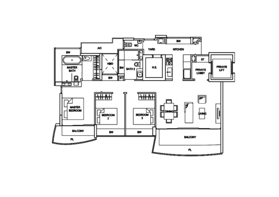 Hallmark Residences - Floor Plan