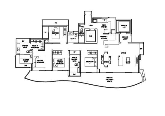 Hallmark Residences - Floor Plan