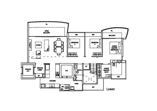 Hallmark Residences - Floor Plan